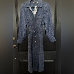 NWT, Soft Surroundings, Shirtdress, Quality Piece.